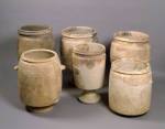 large stone jars